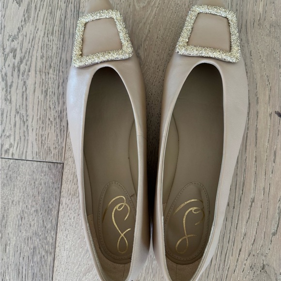 Sam Edelman Womens Janina Flat Tan Size 9.5 - Picture 3 of 5